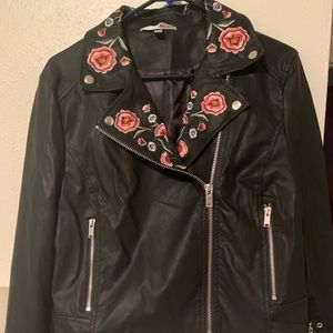 Faux Leather Jacket